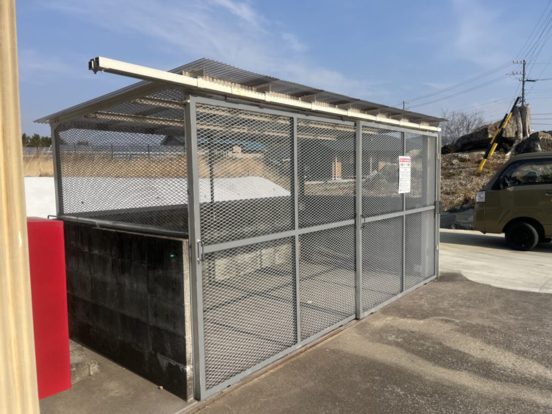 新城市:ゴミステーションをリノベーション