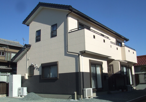 和の雰囲気の外観