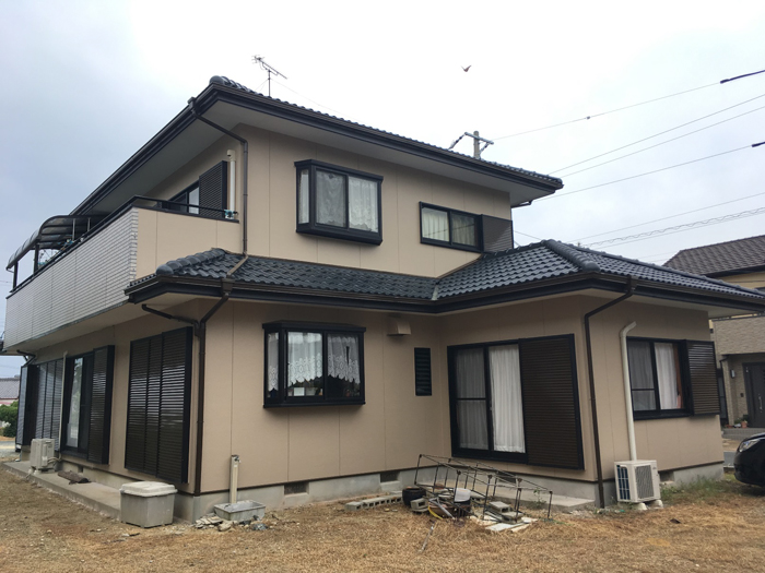 豊橋市:OBのお客様から 外壁・屋根塗替えリフォーム