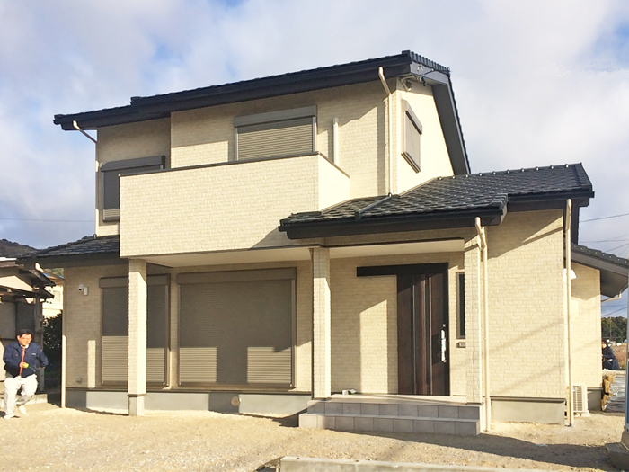 田原市の動きやすい動線を意識した収納力抜群のデザイン住宅 延床面積31坪