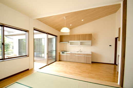 延床面積34.5坪 収納力抜群の広々としたL字型平屋住宅 豊橋市